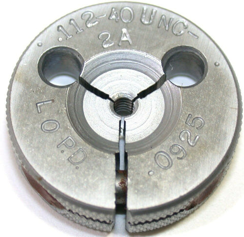 HEMCO lO THREAD RING GAGE .112-40 UNC 2A #4-40