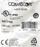 Commscope 107058919 Wiring Block With Legs With Hardware 110AW2-100 67S3