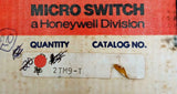 Honeywell Micro Switch 2TM9-T Toggle Switch