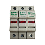Littlefuse LPSC-ID-CH Class CC 3-Pole Fuse Holder POWR-SAFE 600V 30A
