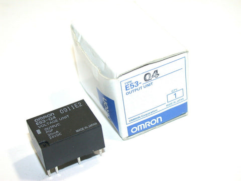 UP TO 2 NEW OMRON VOLTAGE OUTPUT MODULES E53-Q4