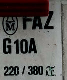 Moeller FAZ G10A Circuit Breaker 10A 220/380VAC 1 Pole