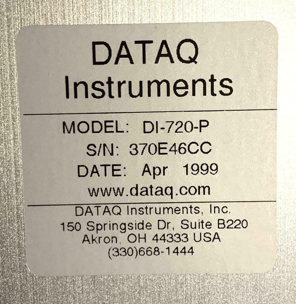 DATAQ Instruments DI-720-P 32-Channel Printer Port Data Acquisition Sy