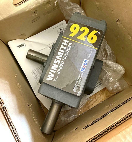 Winsmith 926DN Speed Reducer 1750 RPM .85 HP 60 Ratio 1193 Torque