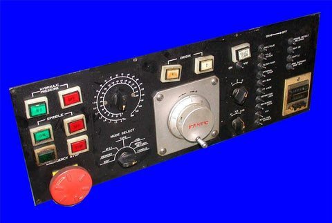 FANUC FRONT USER PANEL OPERATOR INTERFACE W/ A860-0201-T002 PULSE GENERATOR