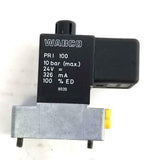 Wabco PRI-100 Solenoid Valve W/ Coil 10 Bar 24 V