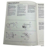3M 213 Overhead Projector Operator's and Maintenance Manual