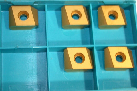 Lot of 5 New Ingersoll Carbide Tin Coated Milling Inserts LSE424R01 IN6530