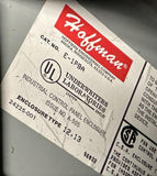 Hoffman E-1PBA Sloped Front Push Button Enclosure Control Station Type 12, 13