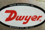 Dwyer 1626-5 Pressure Switch 0.5-6.0" W.C. With Single Electric Switch 15A 120V