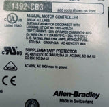 Allen-Bradley 1492-CB3 3 Pole Circuit Breaker 30A 277V 3Ph.