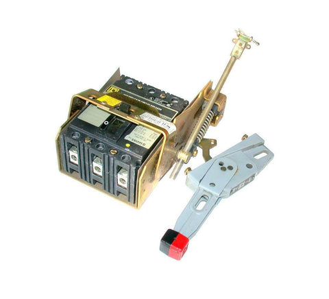 SQUARE D  FAL 32050   3-POLE 50 AMP CIRCUIT BREAKER W/ MECHANISM  240 VAC