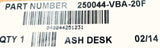 Cortelco 250044-VBA-20F Desk Corded Telephone W/ Flash - Ash
