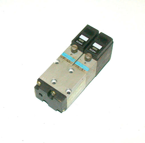 HUMPHREY  W110-4KE2  MANIFOLD DOUBLE  SOLENOID VALVE 24 VDC
