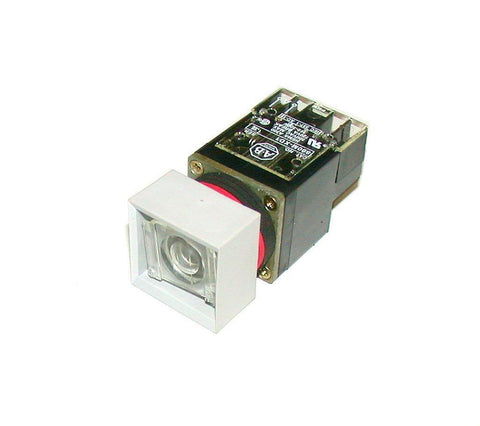 NEW ALLEN BRADLEY SMALL PUSHBUTTON UNIT MODEL 800MS-X0D1