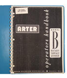 Arter - Model B Rotary Surface Grinder Operators Handbook