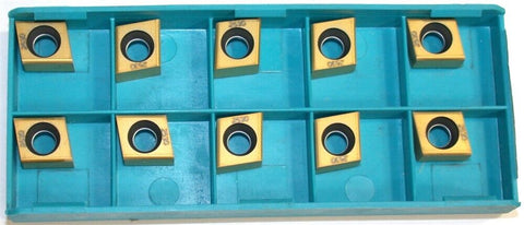 Lot of 10 Ingersoll 80° Parallelogram Milling Carbide Inserts DNE314-007 IN2530