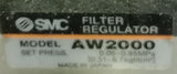 SMC AW2000 Pneumatic Pressure Regulator W/ Pressure Gauge 0.05-0.65MPa 1/4" Port