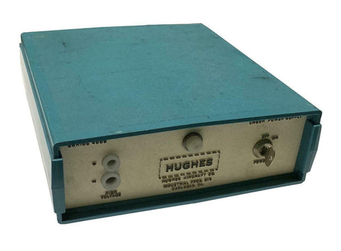 Hughes Aircraft Co. 4020 Laser Power Supply Series 4000 with Key - SOLD AS IS