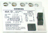 SIEMENS MANUAL MOTOR STARTER OVERLOAD 40 AMP MODEL 5SZ3-446-2A