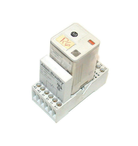 ALLEN BRADLEY  700-HA33Z24  GENERAL PURPOSE RELAY W/SOCKET 24 VDC (3 AVAILABLE)