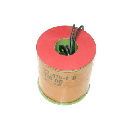 NEW ASCO   27-475-1 D   SOLENOID VALVE COIL 120 VDC