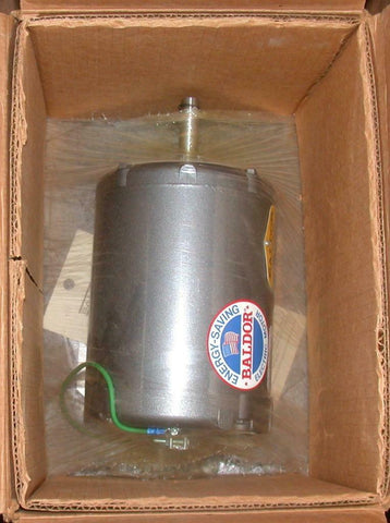 Baldor  RM3107  3-Phase AC Motor 1/2 HP 208-230/460 VAC