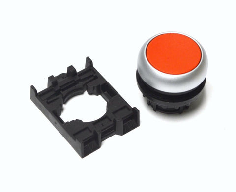 NEW EATON CUTLER HAMMER M22-D-R RED FLUSH PUSHBUTTON SWITCH 22 MM