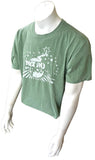 Anvil Chroma Zone Men's Nitro Circus Graphic Short Sleeve Green Shirt Size Large