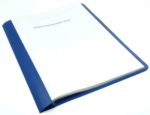 Rohde & Schwarz Model FSEA30 Spectrum Analyzer Instruction Manual