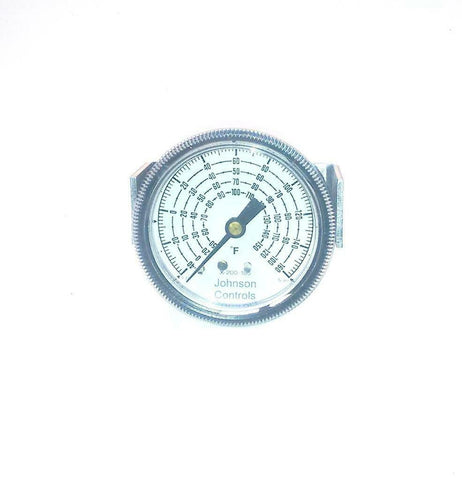 New Johnson Controls  X-200-180   Panel Mount Air Pressure Gauge 1/8 NPT