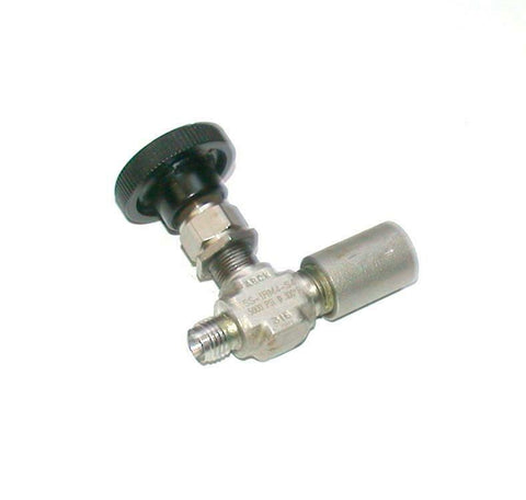 Whitey  SS-1RM4-S4  Stainless Steel Needle Valve W/Lock Nut