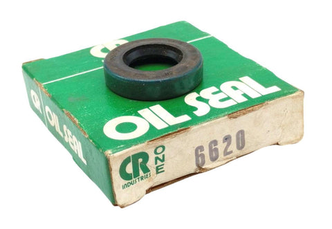 Lot of (2) Chicago Rawhide 6620 Radial Oil Seal 17mm x 30mm x 7mm NBR Lip
