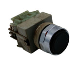 IDEC ABW Black Pushbutton Switch W/ 2x TW-C10 Contact Blocks 600VAC 10A