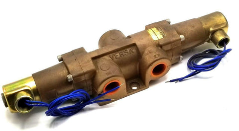Versa Valve VGG-3621 Dual Coil Solenoid Valve 120 V 3/4"