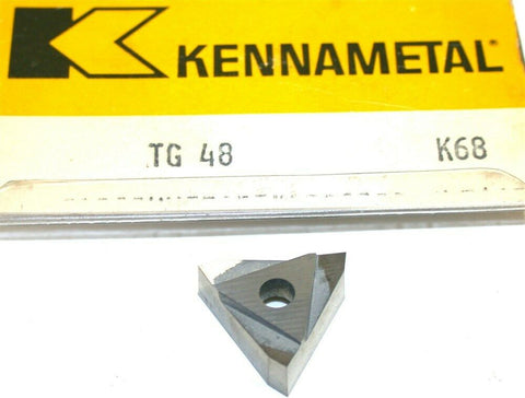 Lot of 3 New Kennametal Indexable Carbide Inserts TG48 K68