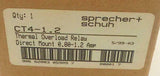 NIB New Sprecher + Schuh   CT4-1.2  Overload Relay 0.8-1.2 Amp 500 VAC