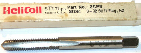Helicoil #8-32 3 flute STI Plug Tap 2CPB New