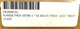 Viton 641A84231 Flange Pack 1" Stainless Steel Bolts (3 Available)