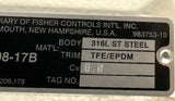 Fisher Controls 32-84081SA Pneumatic Sanitary Control Valve 5-15 PSI 316SS #2