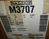 Baldor Motor 5hp, 1725rpm, 215 frame, 208-230/460, TEFC, 3 Phase M3707 NIB