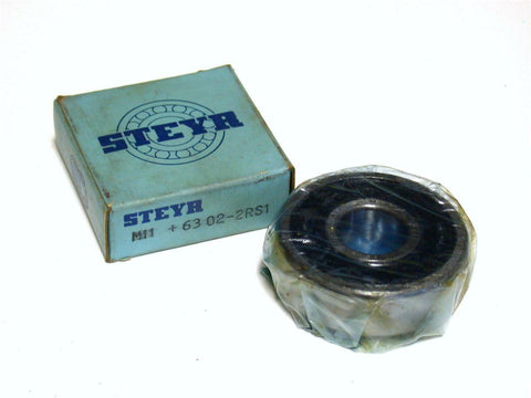 NEW IN BOX STEYR BALL BEARING 15MM X 42MM X 13MM 63022RS (8 AVAILABLE)