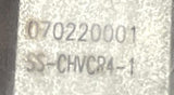 Swagelok SS-CHVCR4-1 Stainless Steel Poppet Check Valve 1/4" 6000 PSIG