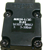 Up to 3 New Festo MN2H-5/3E-D-01 Solenoid Valves 161077