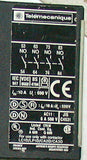 TELEMECANIQUE CONTROL RELAY W/AUX CONTACT BLOCK CA3DN40
