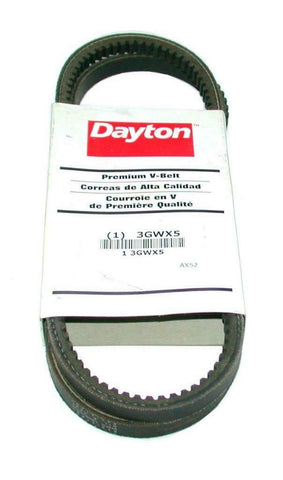 New Dayton  3GWX5  Cogged Premium V-Belt