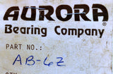 Aurora AB-6Z Male Threaded LH Spherical Rod End .375" ID 3/8-24 Shank Thread