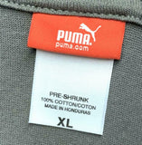 Puma Men's Charcoal Short Sleeve T-Shirt Size X-Large