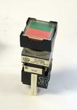 General Electric CR104MM4516121 Pushbutton Green & Orange Illuminated
