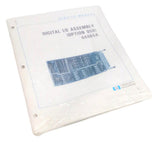 HP 44465A Digital I/O Assembly Option 050 Service Manual